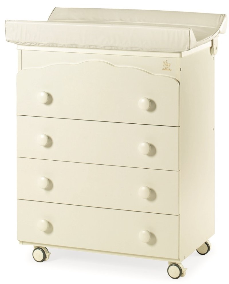 Prebaľovací pult 3v1 s vaničkou Flash